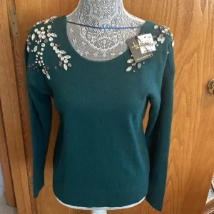 🆕 100% Cashmere Charter Club Luxury 2 way sweater