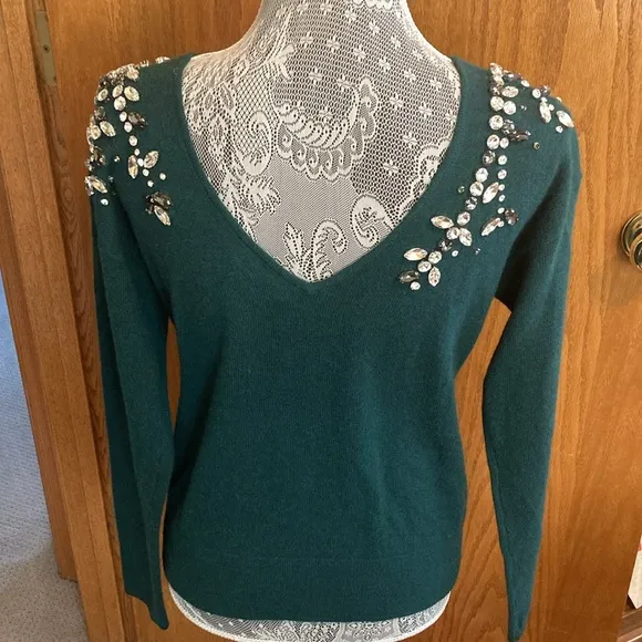 🆕 100% Cashmere Charter Club Luxury 2 way sweater
