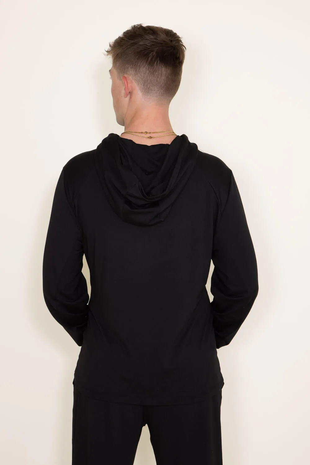 1897 Active Every Day Performance Hoodie for Men in Black | MJ850-BLACK