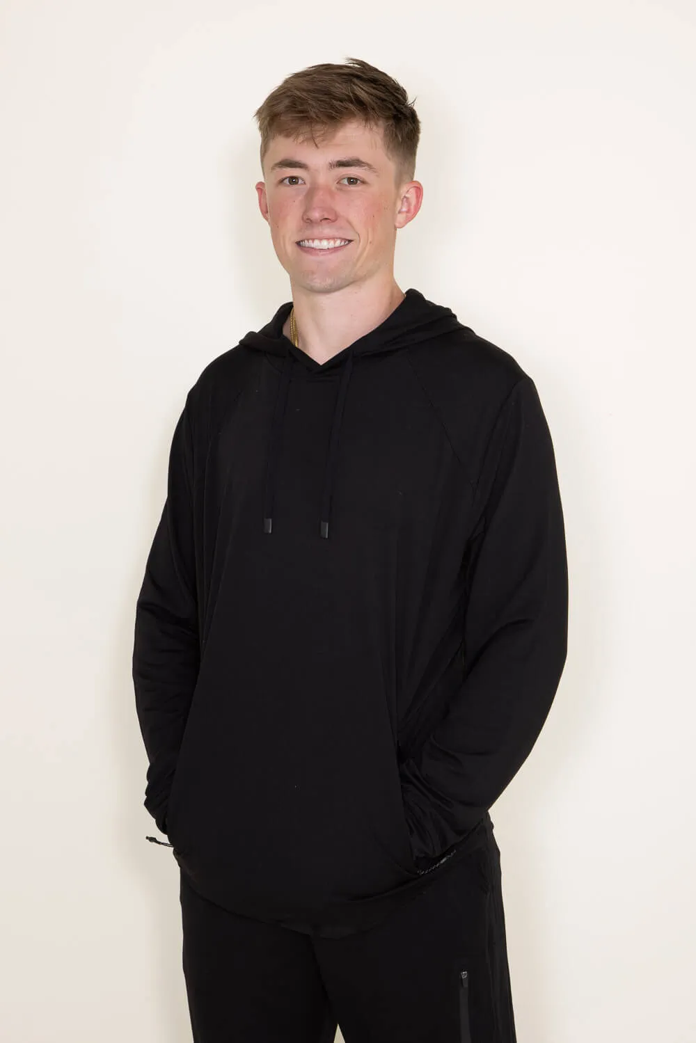 1897 Active Every Day Performance Hoodie for Men in Black | MJ850-BLACK