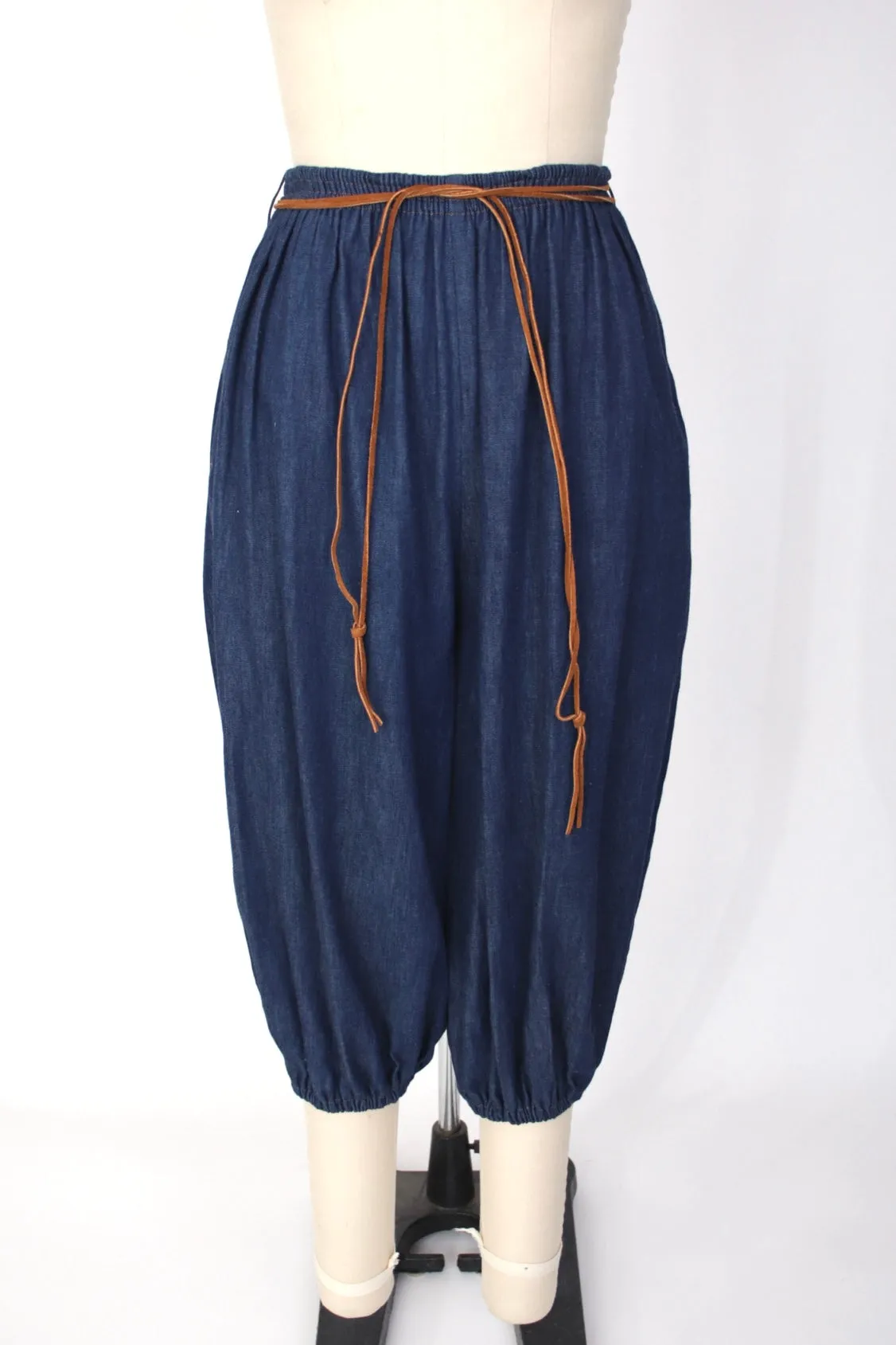 1970s Bis Bis Denim Balloon Pant Set