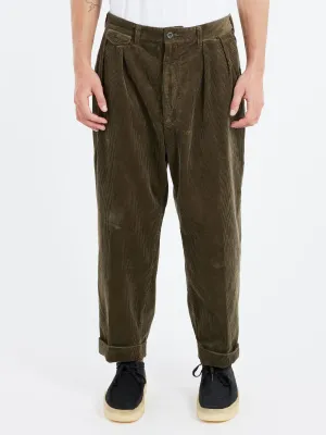 2 Pleat Corduroy Pants