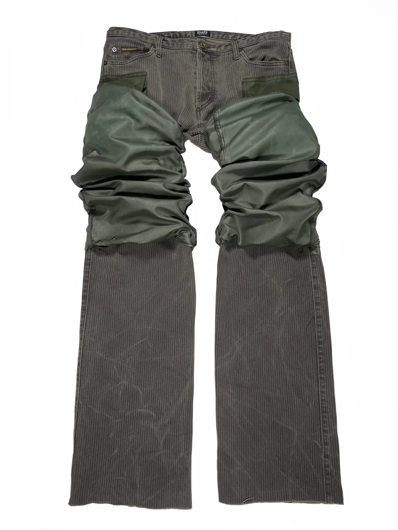 2000’s Dolce & Gabbana double layered combat cargo