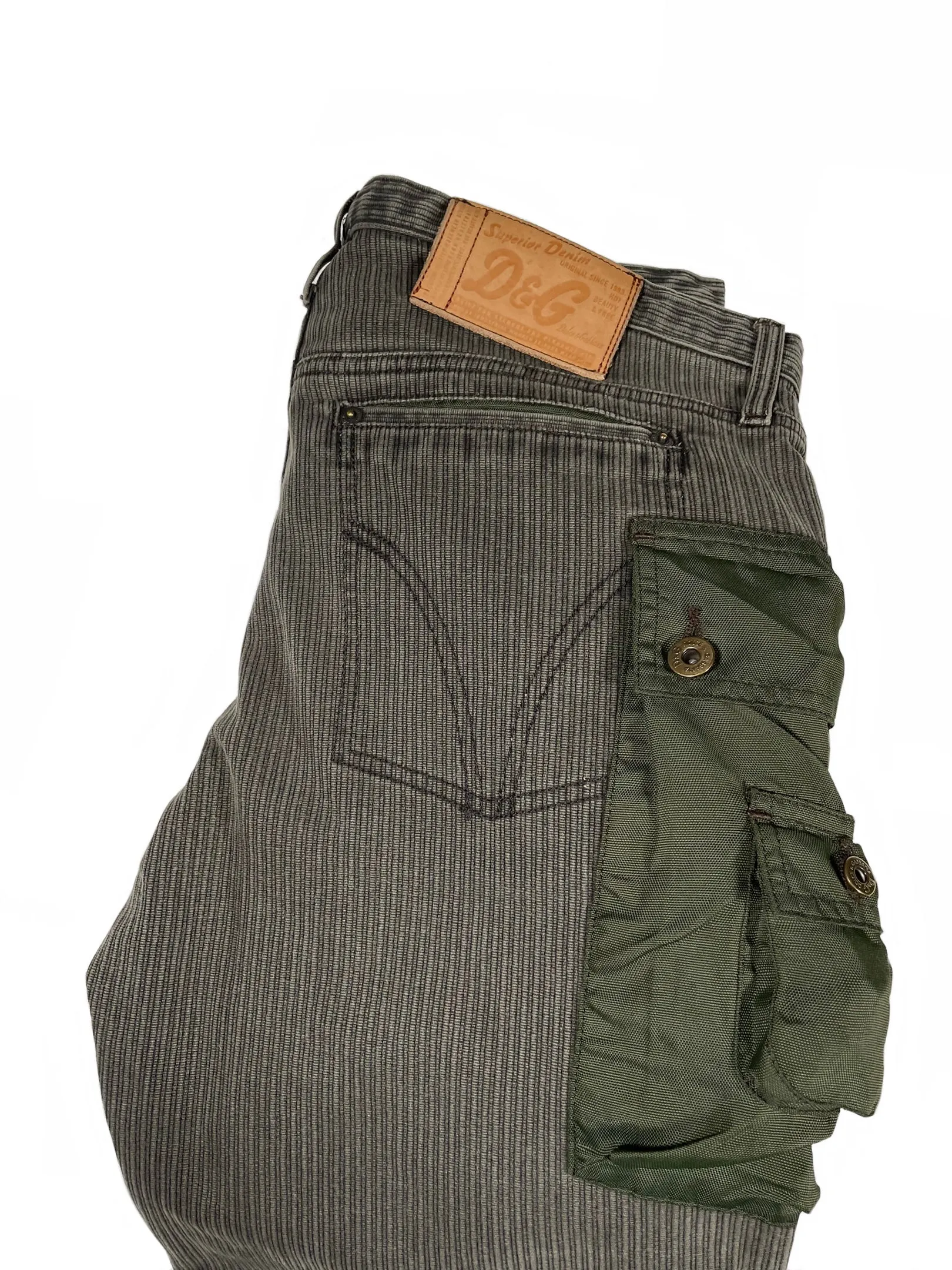 2000’s Dolce & Gabbana double layered combat cargo
