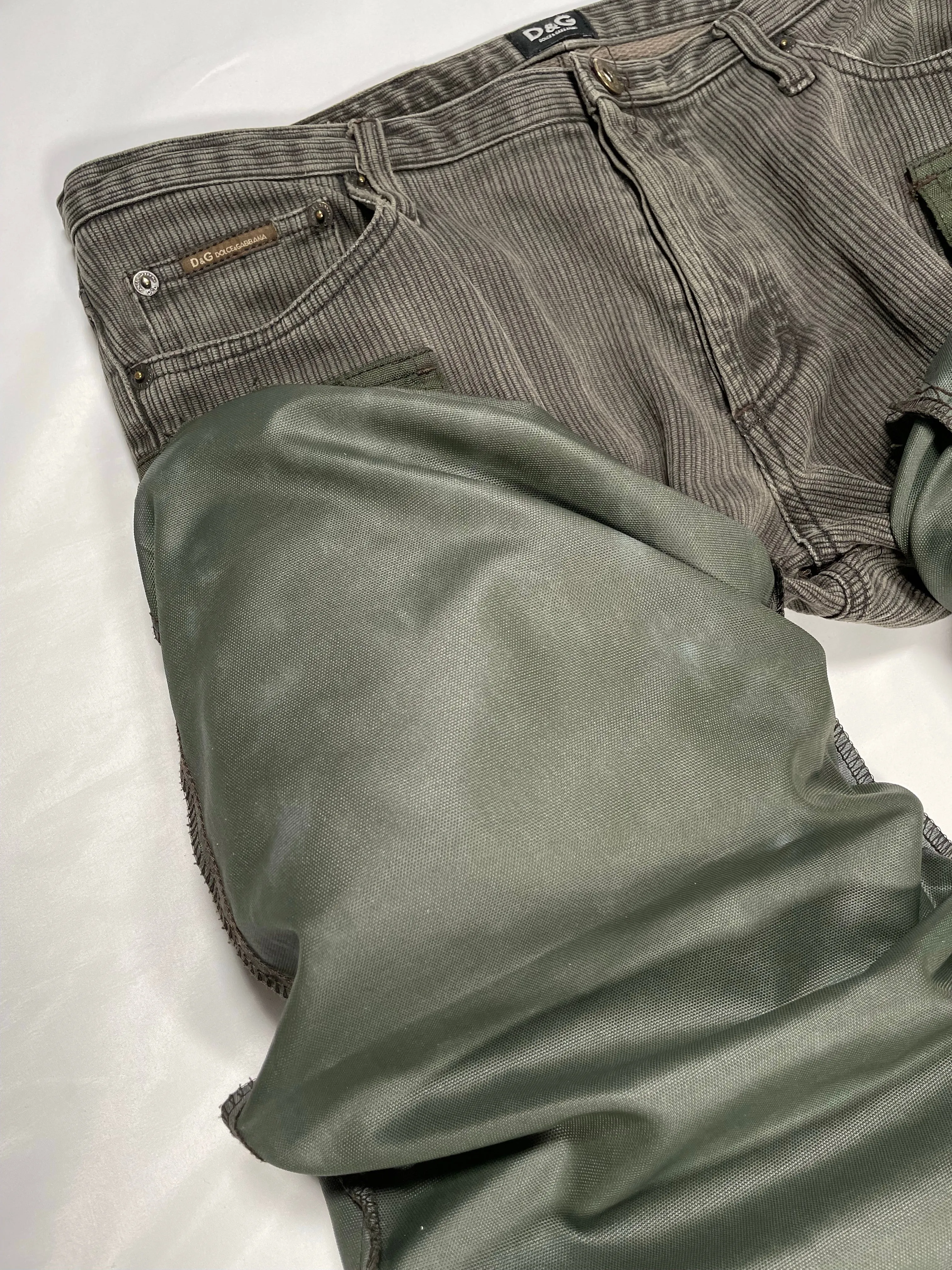 2000’s Dolce & Gabbana double layered combat cargo