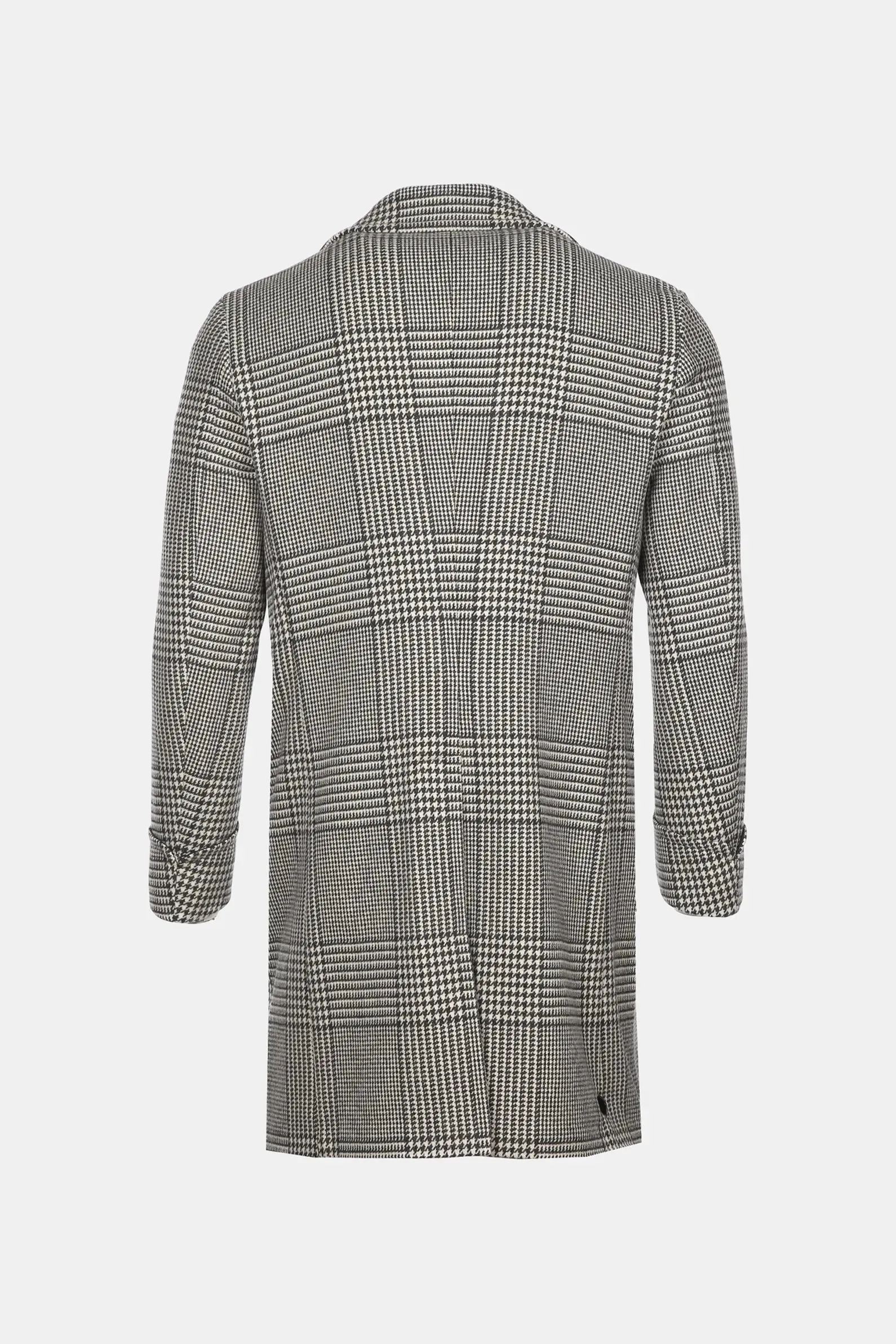 $2,195 ELEVENTY -Double Breasted CASHMERE / WOOL Peak Lapel Coat- 40 (50EU)
