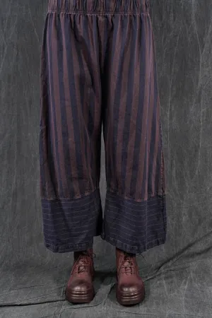 3340 Denim Stripe Pant Carob/Ink-U