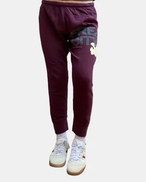 3/4 SWEATPANTS IN EGGPLANT