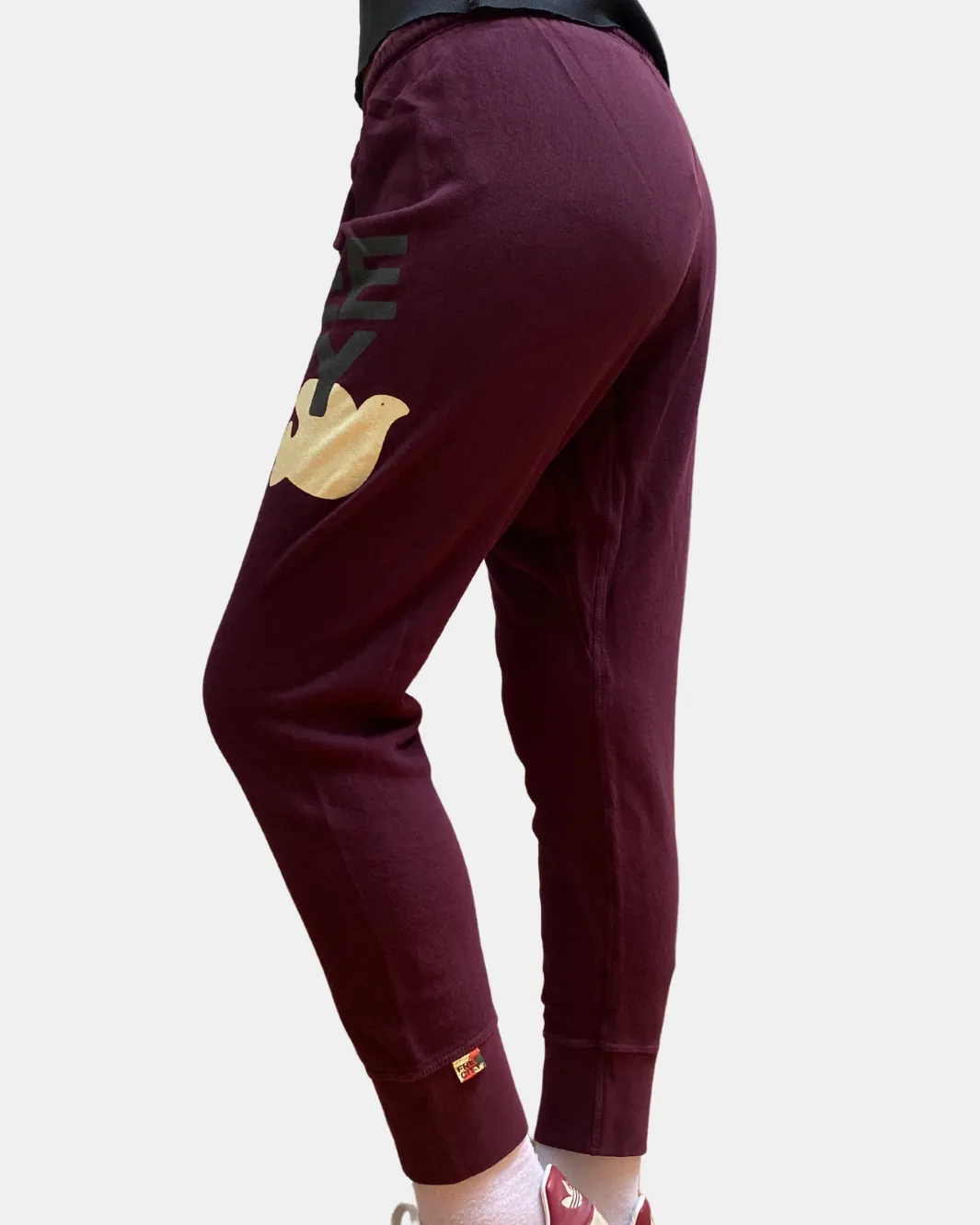 3/4 SWEATPANTS IN EGGPLANT