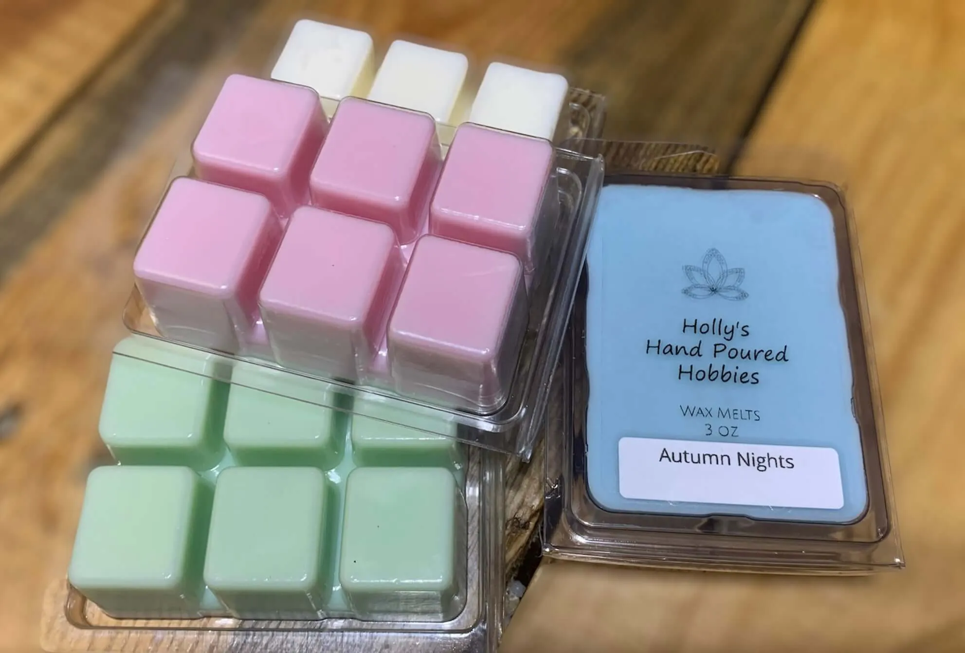 4 Pack Nontoxic Scented Soy Wax Melts | Custom