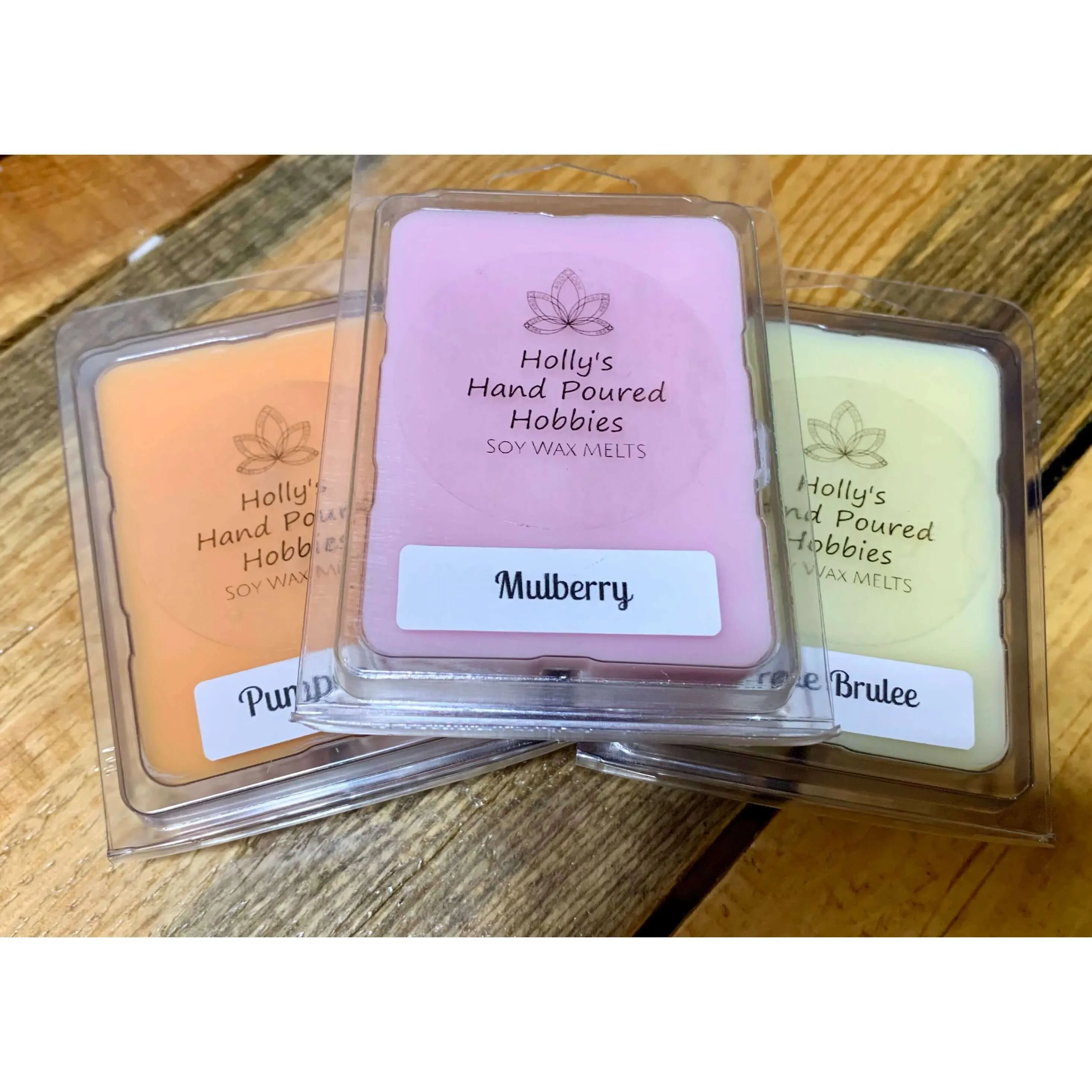 4 Pack Nontoxic Scented Soy Wax Melts | Custom