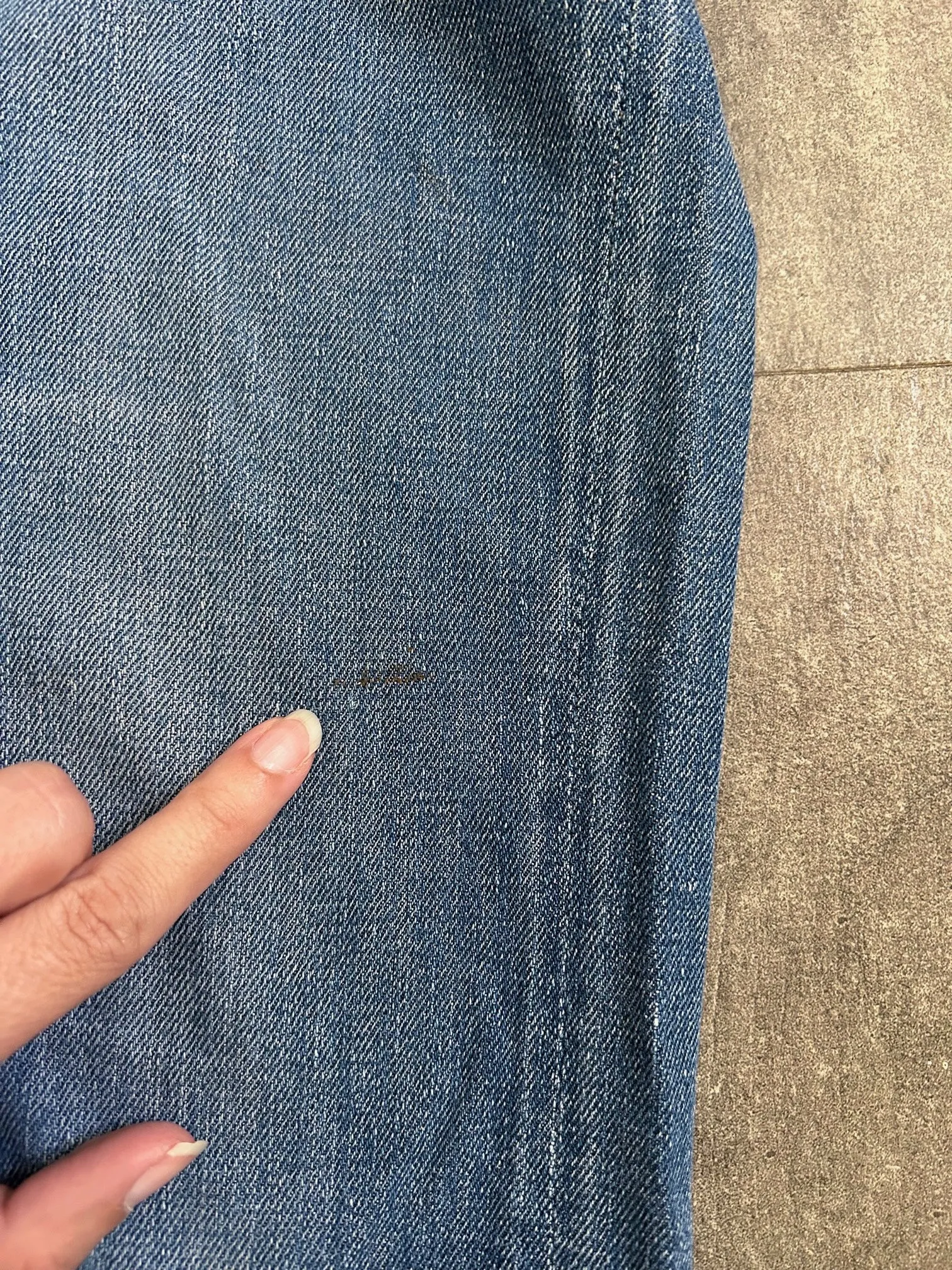 50s Levi's 701 jeans . 1950s denim pants . 28-29 waist