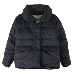[5/6y] Essence Italy Black Light Puffer Coat