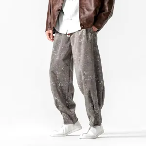 Abstract Print Sweatpants