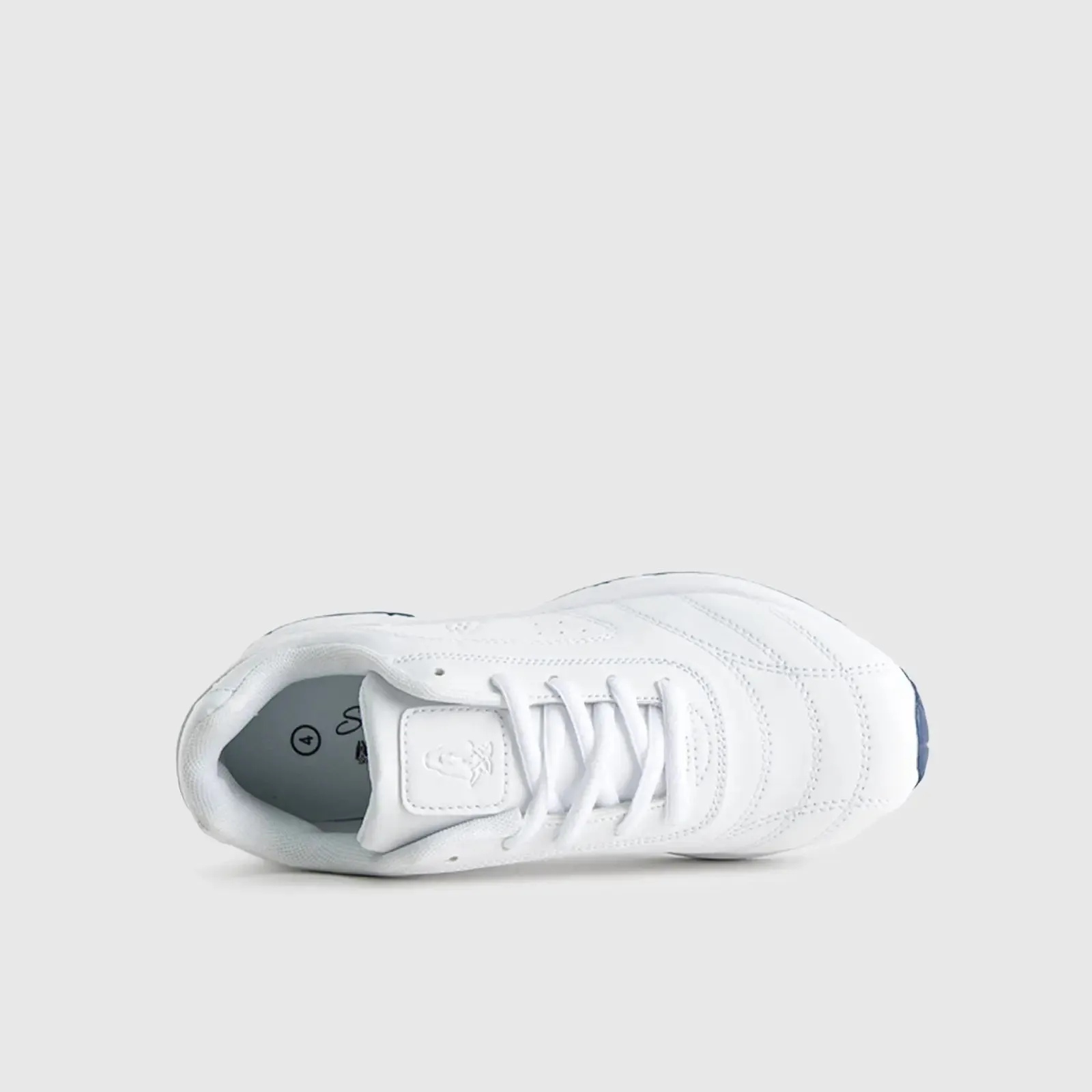 Ace Youths Lace up Trainer White