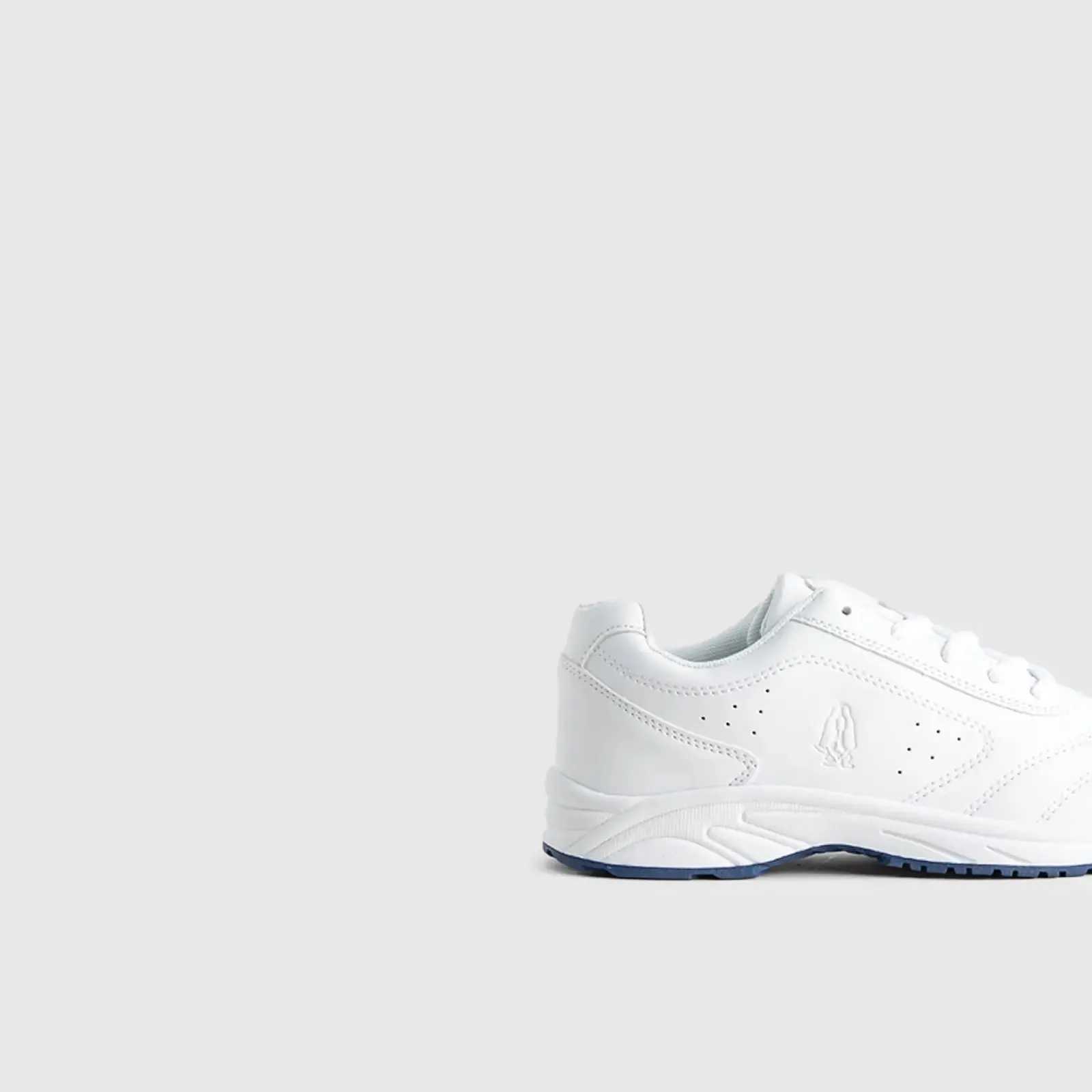 Ace Youths Lace up Trainer White