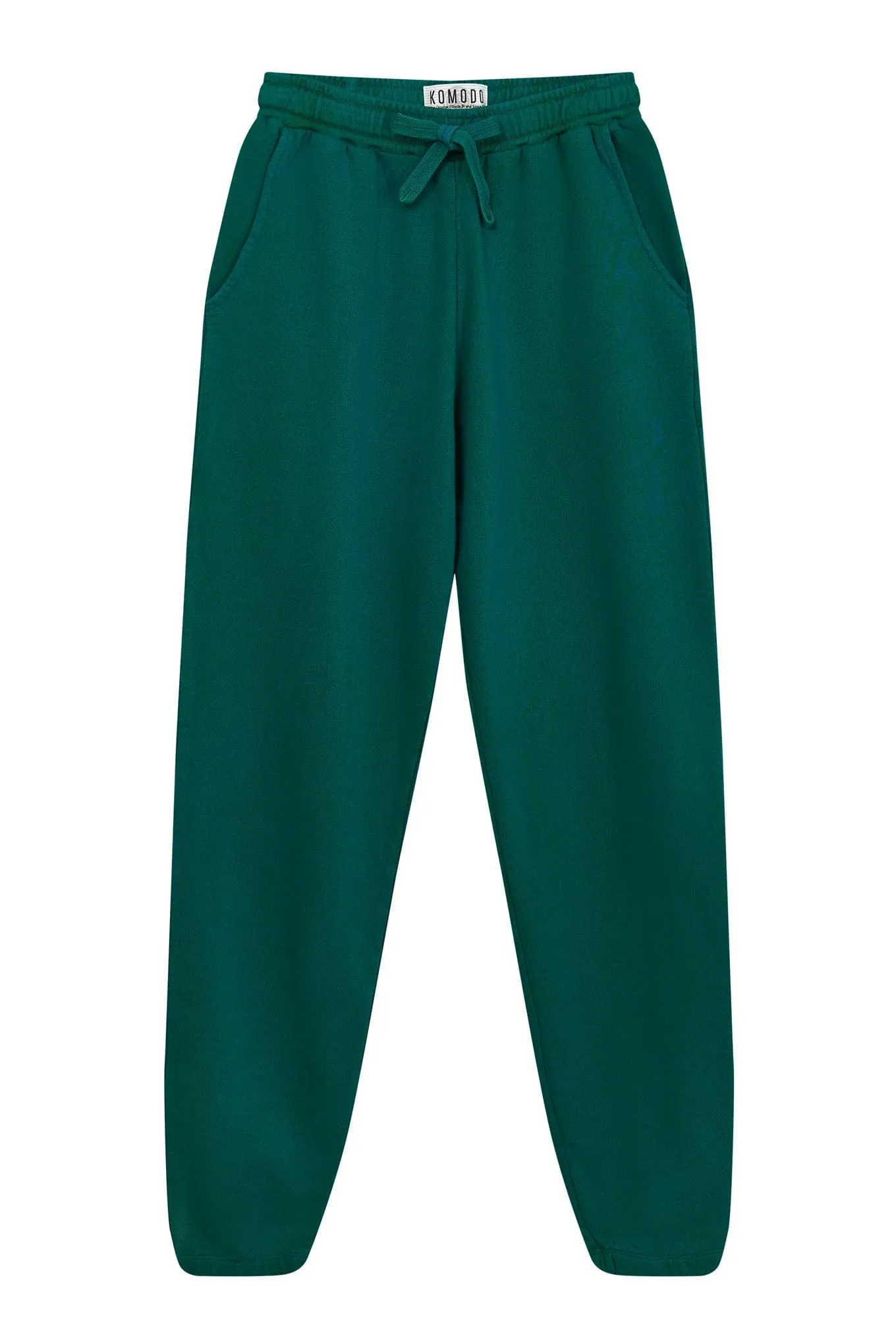 Adam Men's Organic Cotton Joggers | Teal Green