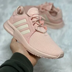 Adidas X PLR Low GS Athletic Running Shoes Icy Pink BY9880 NEW Sz 7 / WMNS 8.5