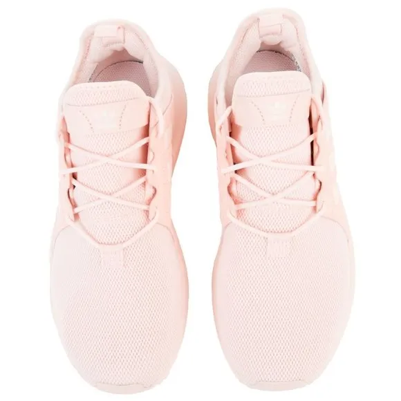 Adidas X PLR Low GS Athletic Running Shoes Icy Pink BY9880 NEW Sz 7 / WMNS 8.5