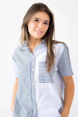 Amalfi Short-Sleeve Button Down Shirt