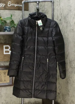 Andrew Marc Women's Renata Genuine Down & Feather Fill Puffer Jacket Black Large