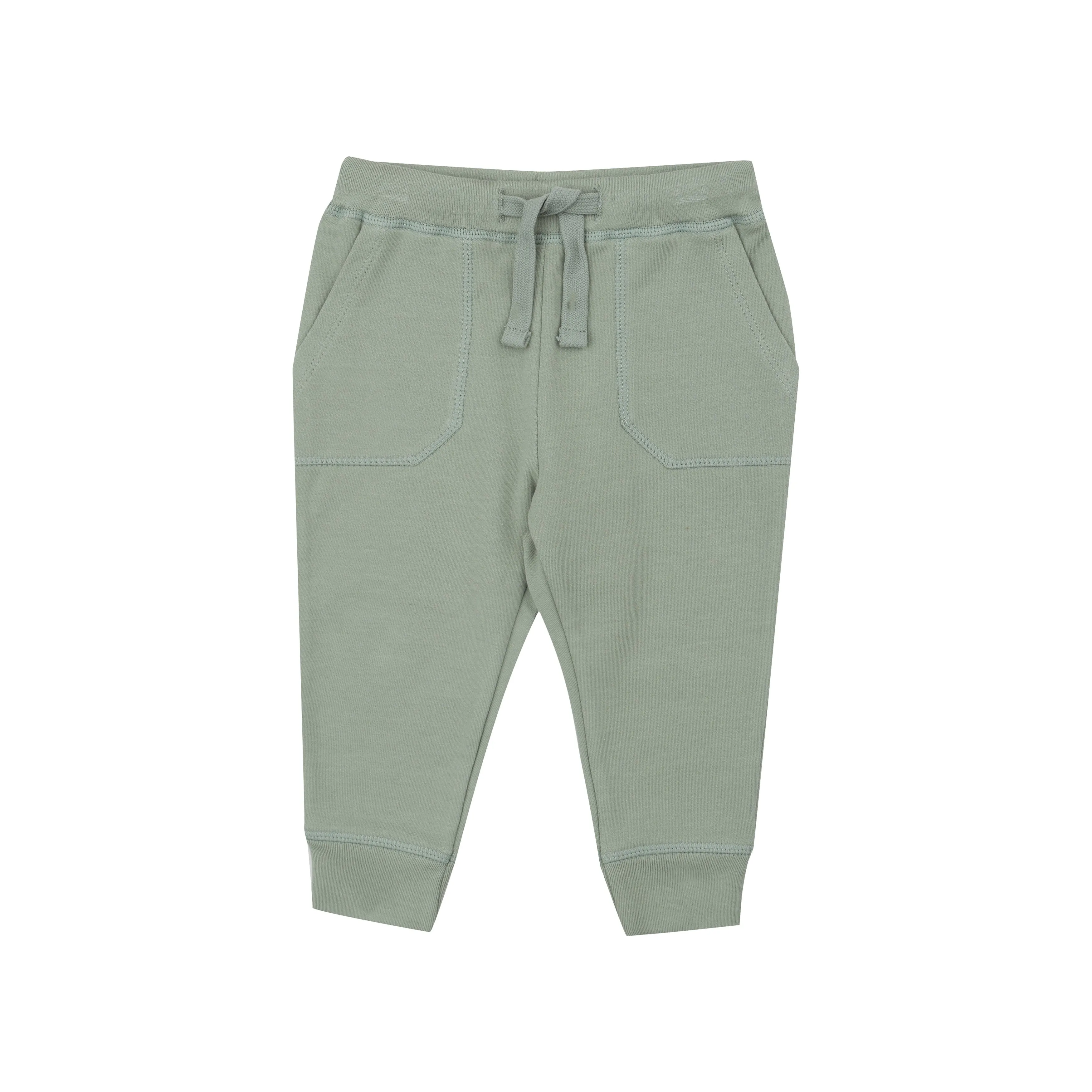 Angel Dear French Terry Raglan Sweatshirt & Jogger Set - Artsy Dinos