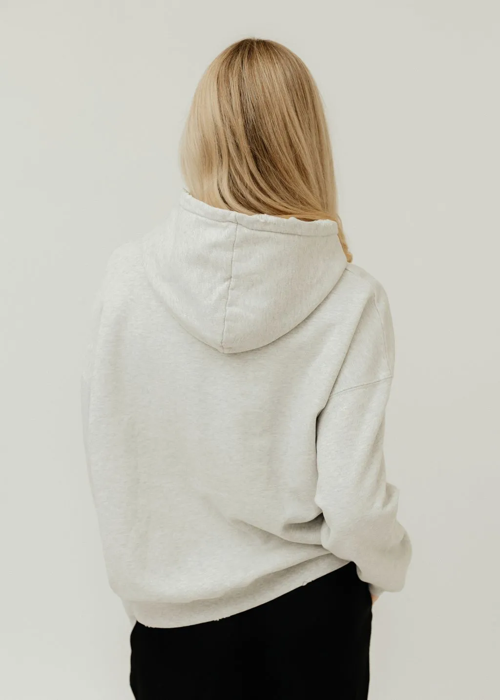 Anine Bing Harvey Sweatshirt in Heather Grey