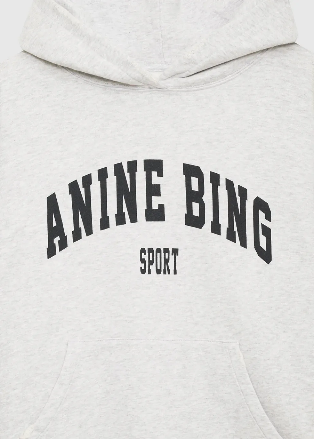 Anine Bing Harvey Sweatshirt in Heather Grey