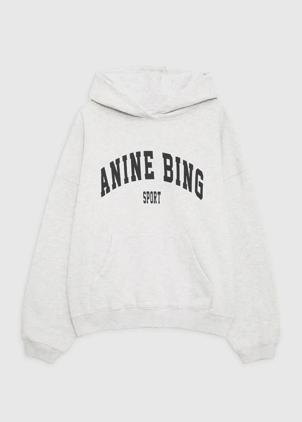 Anine Bing Harvey Sweatshirt in Heather Grey