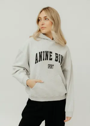 Anine Bing Harvey Sweatshirt in Heather Grey