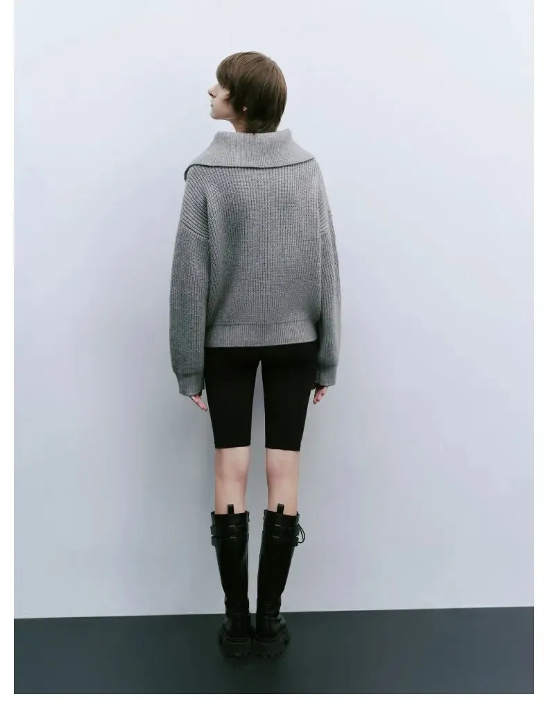 ANN – Cashmere Zip Sweater