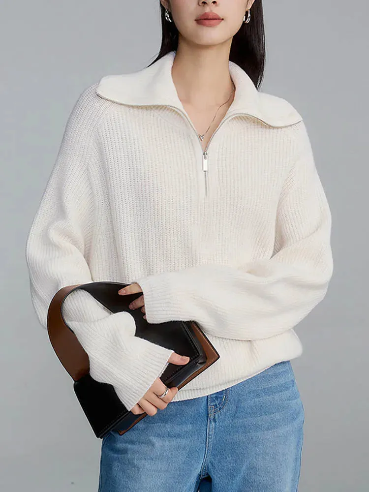 ANN – Cashmere Zip Sweater