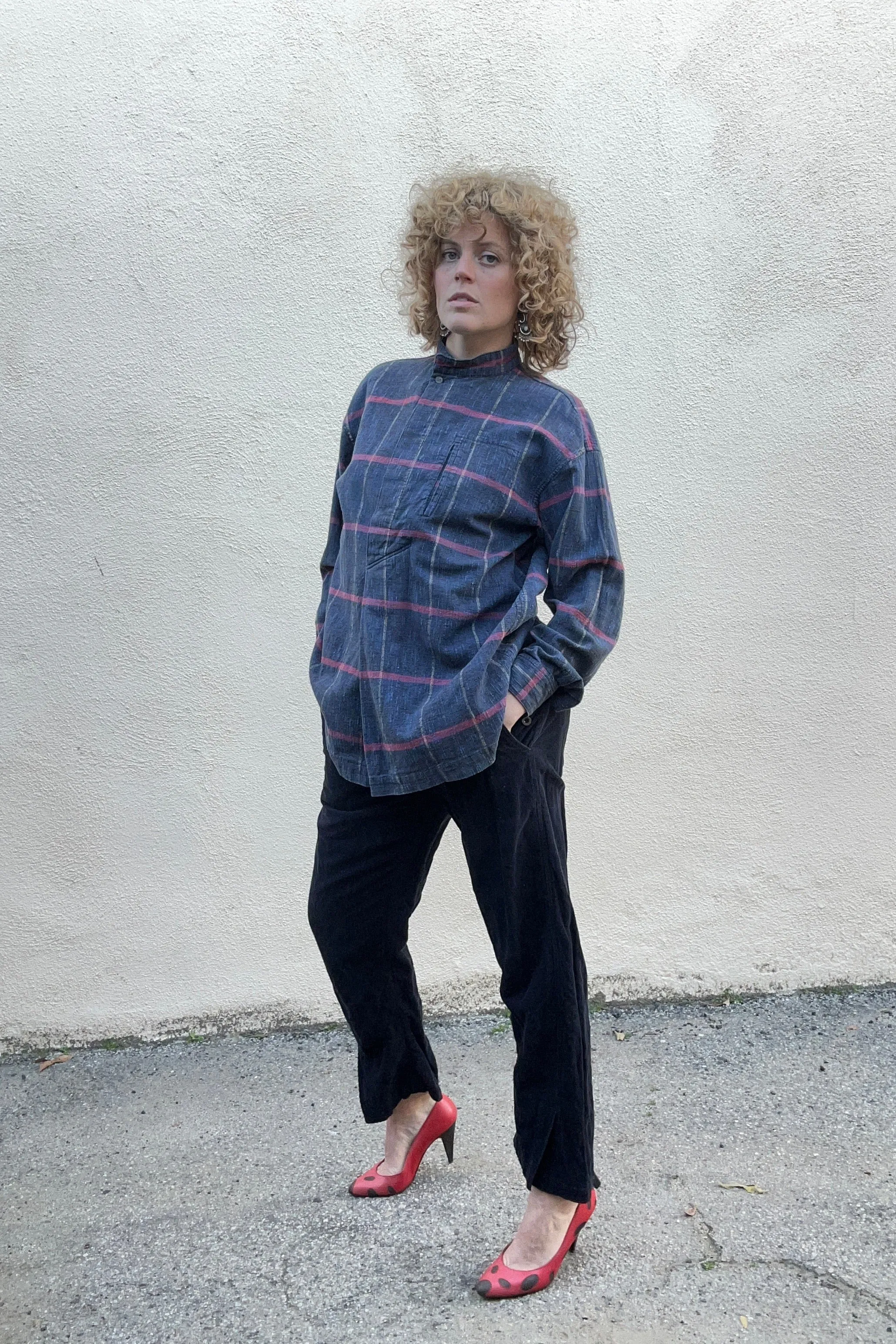 Ann Demeulemeester Black Corduroy Pants
