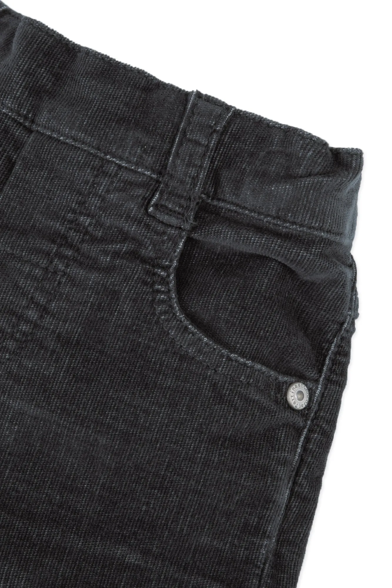 Anthracite Corduroy Pants