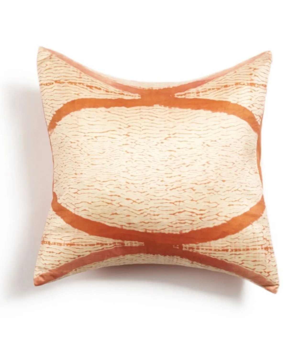 Arc Coral Pillow 100% Silk