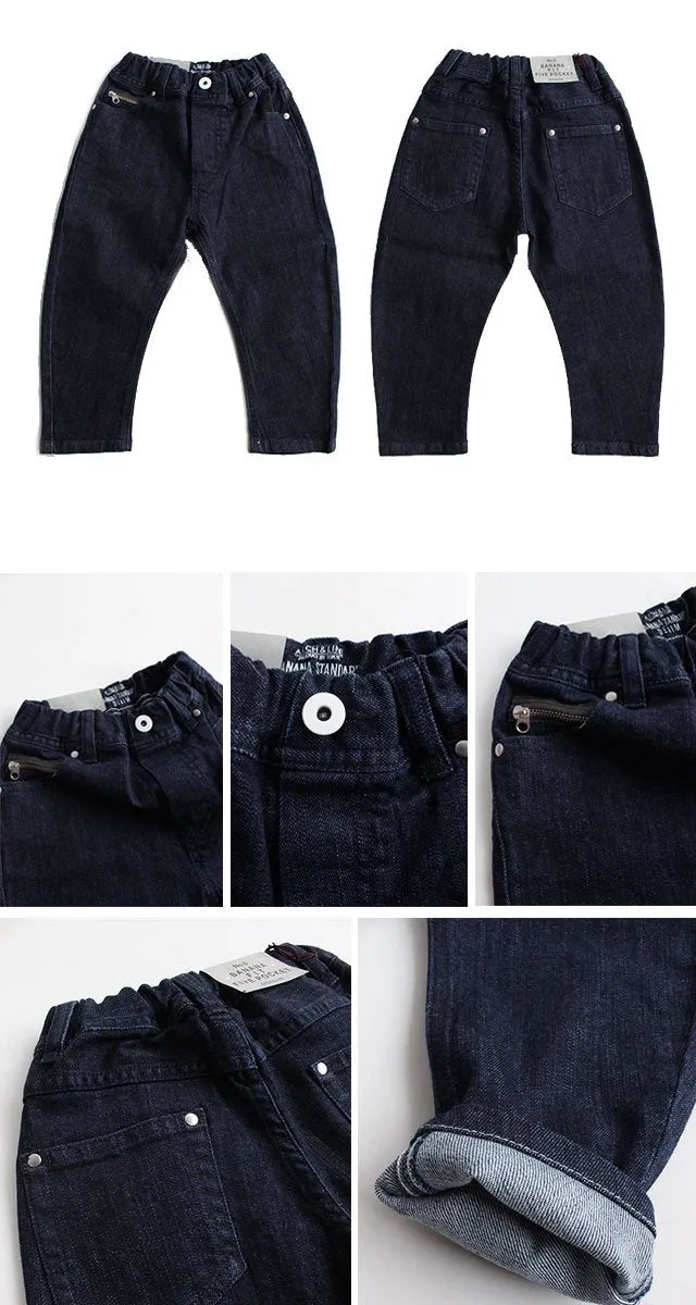 ARCH&LINE DENIM 5PK BANANA PANTS