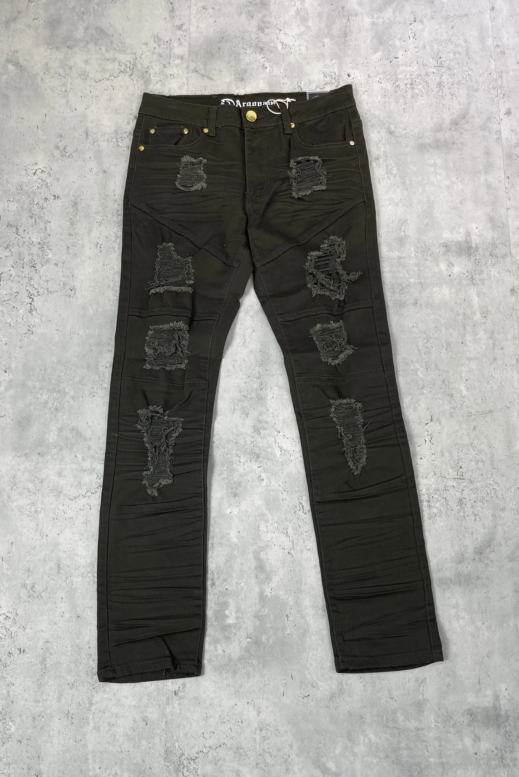 ARG-8501-Ripped Denim Pants