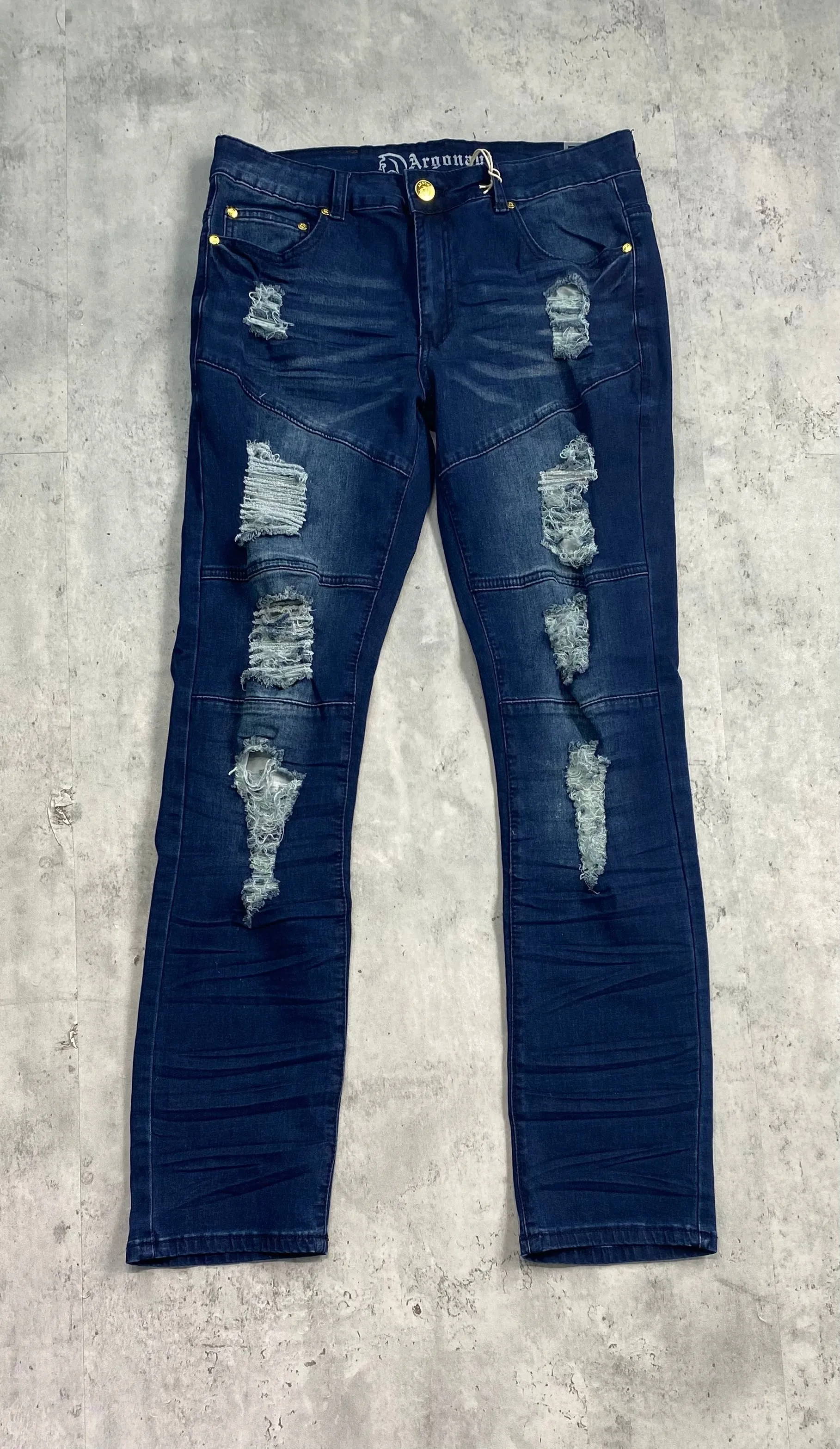 ARG-8501-Ripped Denim Pants