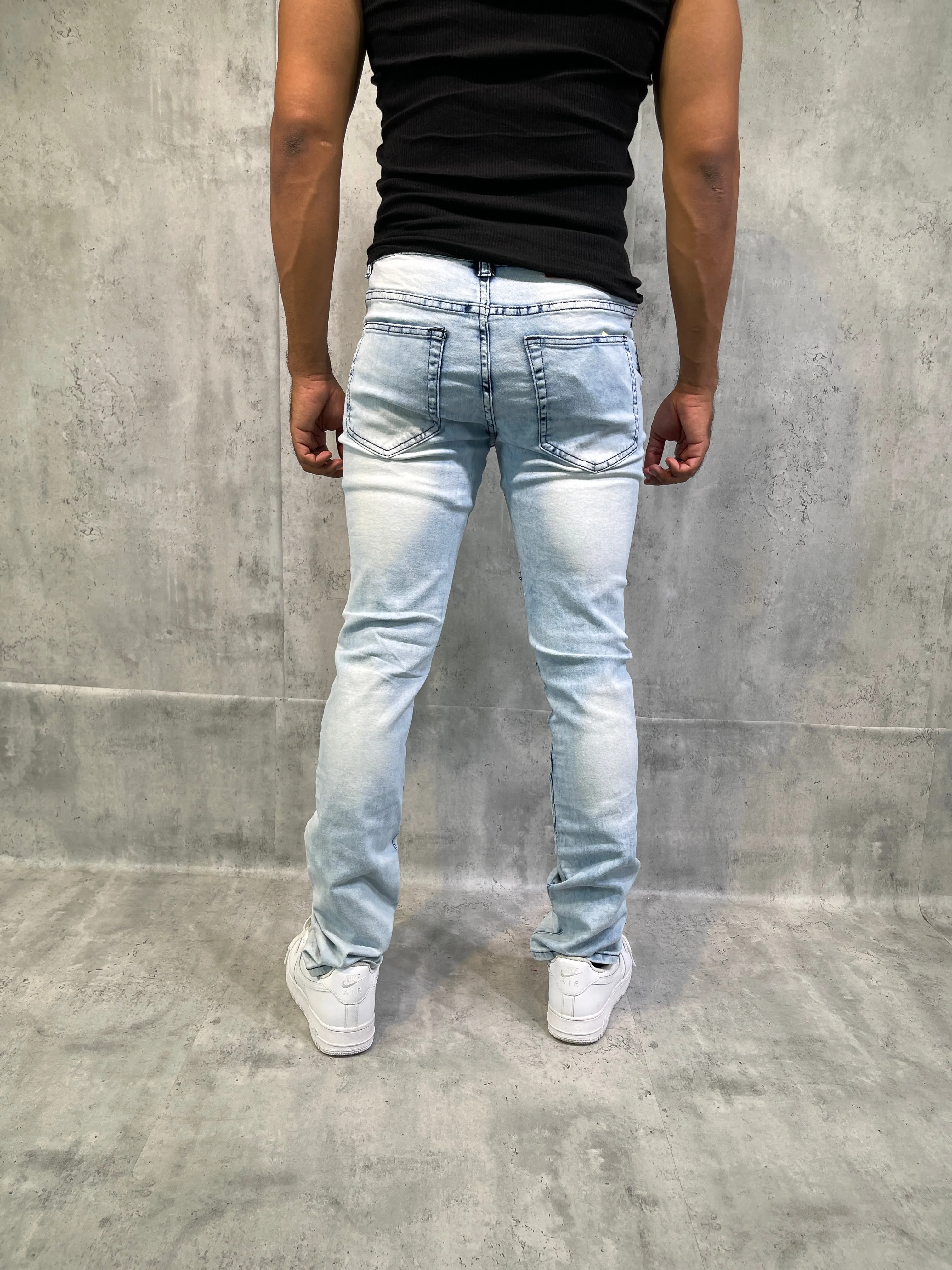 ARG-8501-Ripped Denim Pants