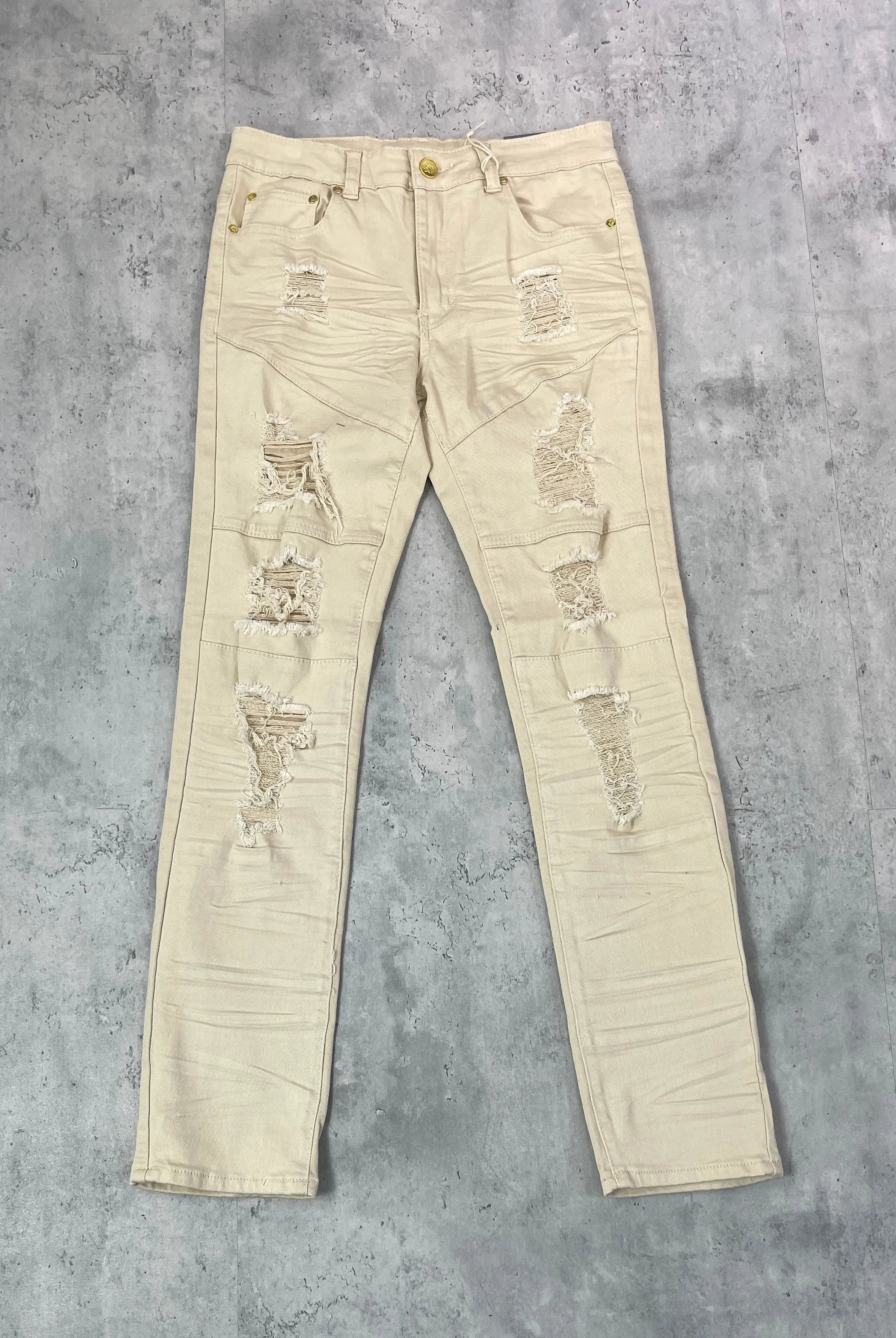 ARG-8501-Ripped Denim Pants