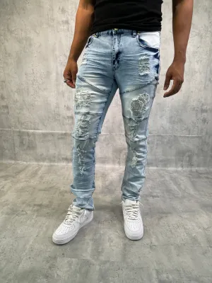 ARG-8501-Ripped Denim Pants
