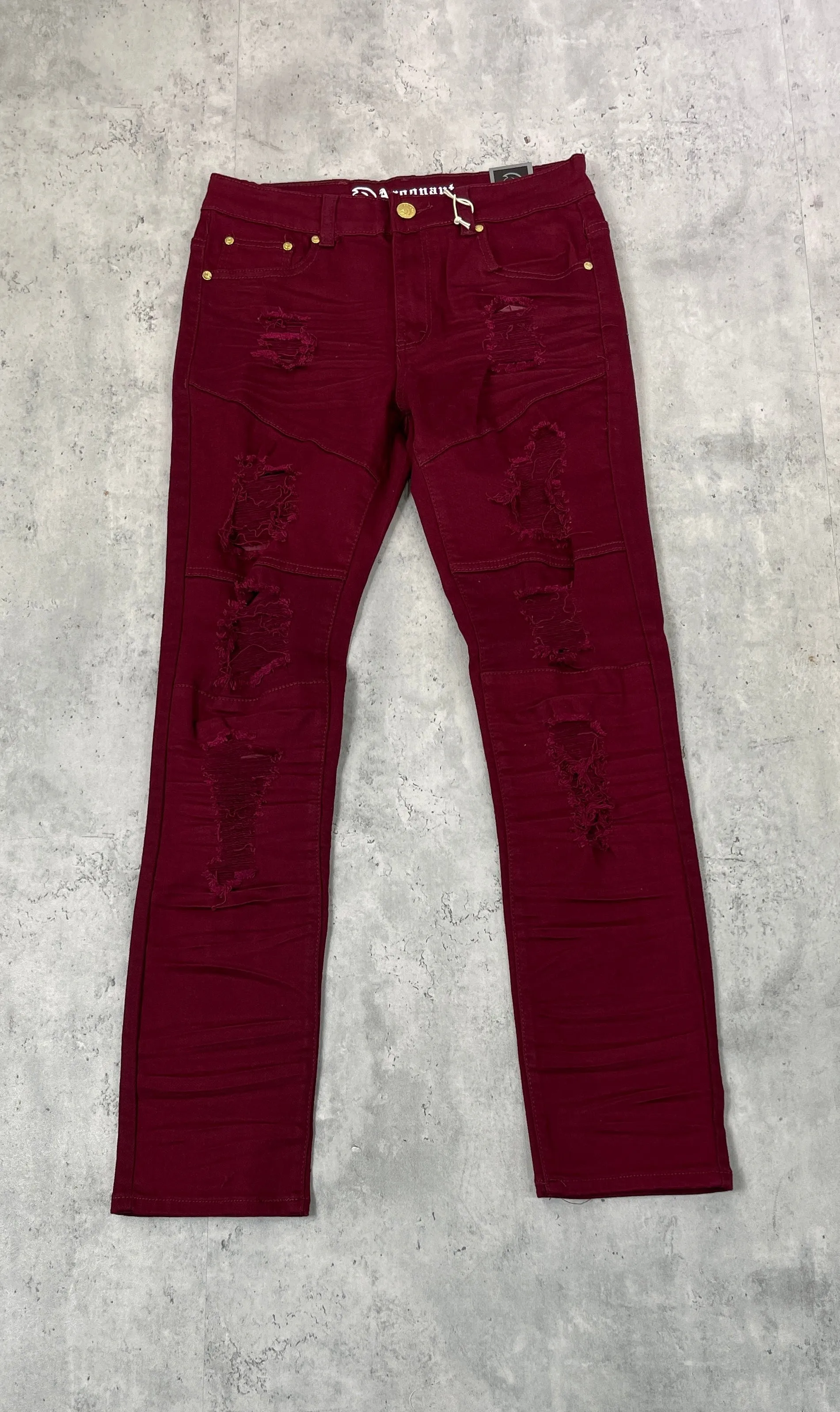 ARG-8501-Ripped Denim Pants