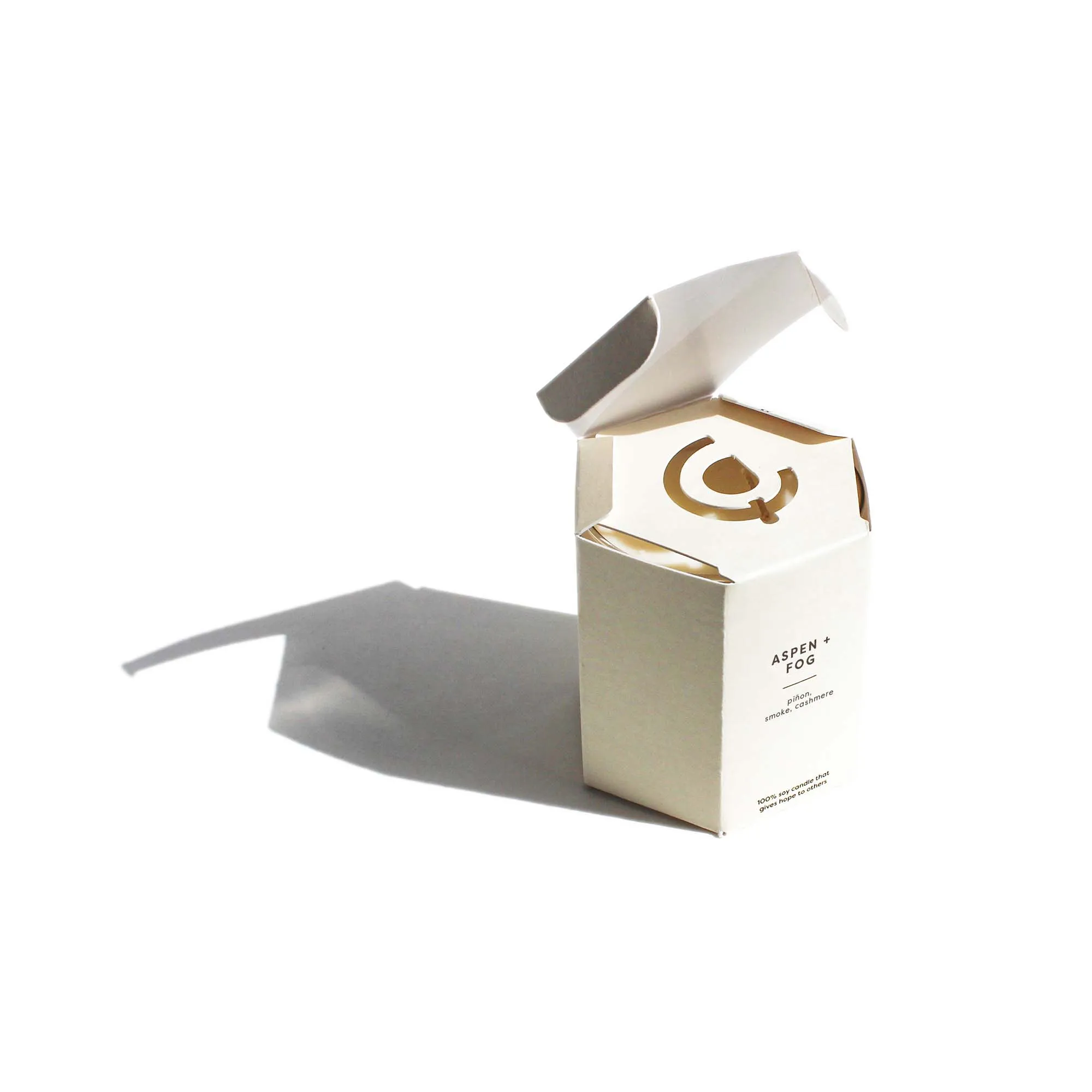 Aspen   Fog - Glass Tumbler Soy Candle