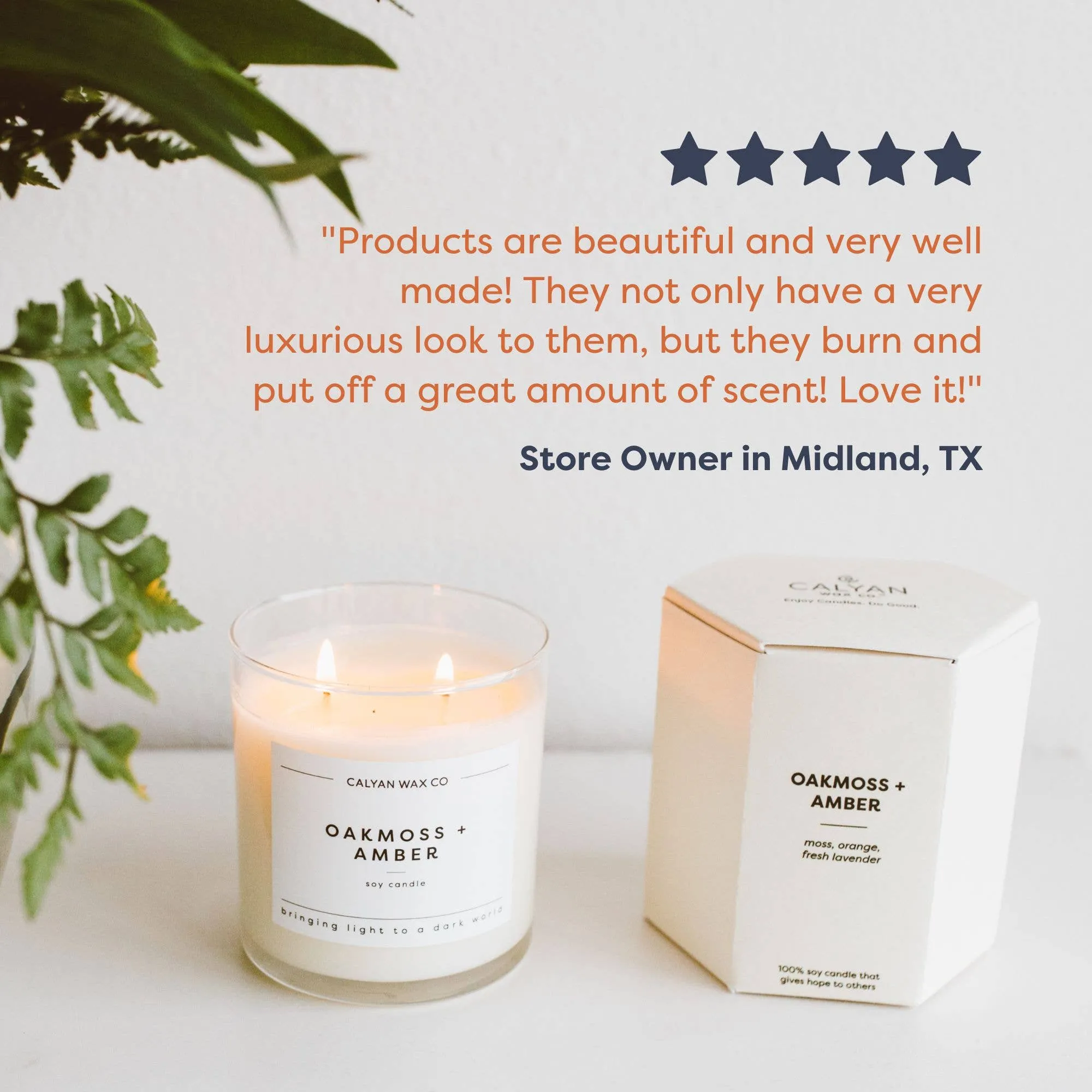 Aspen   Fog - Glass Tumbler Soy Candle