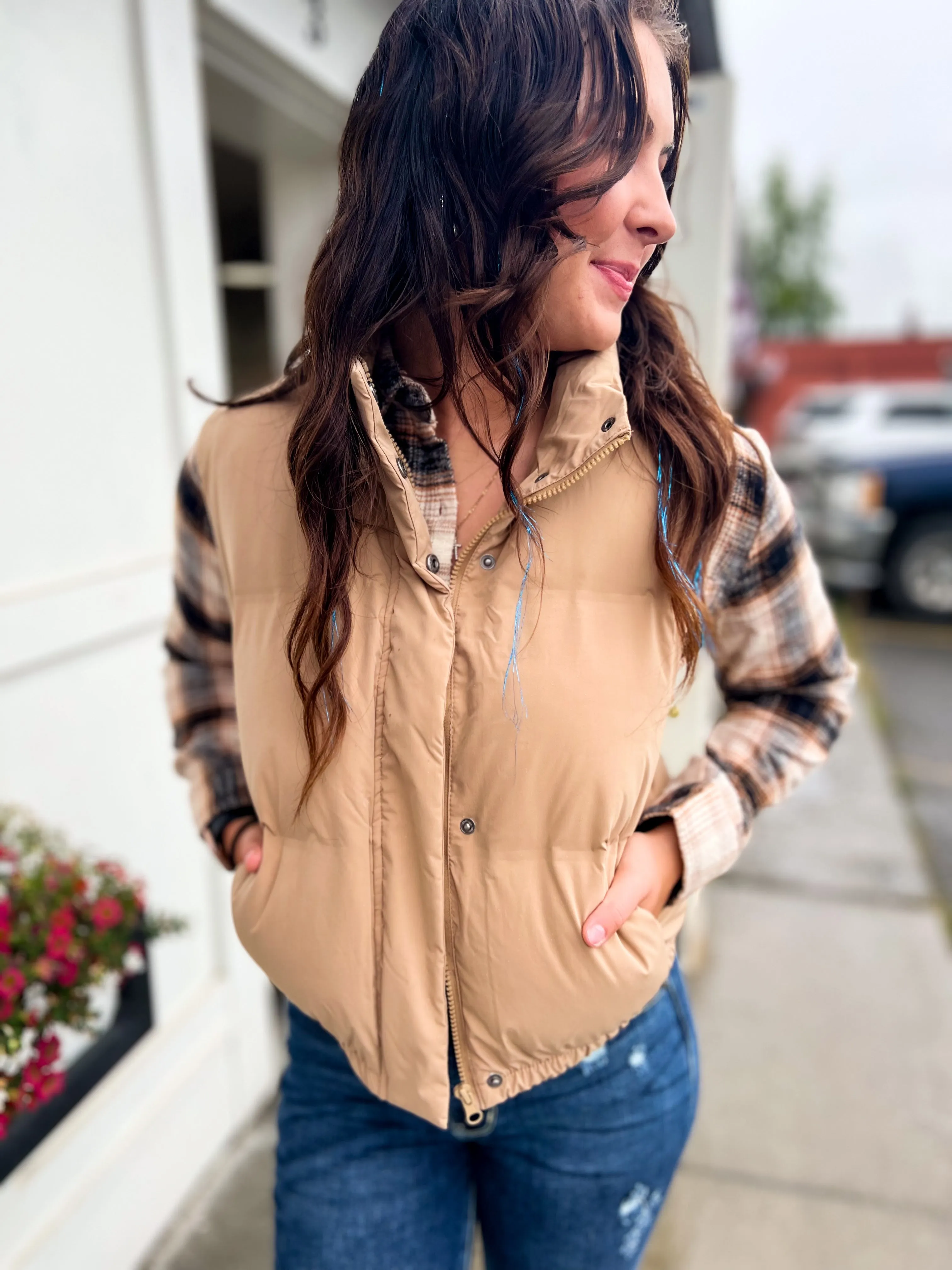 Aspen Vest- Tannin
