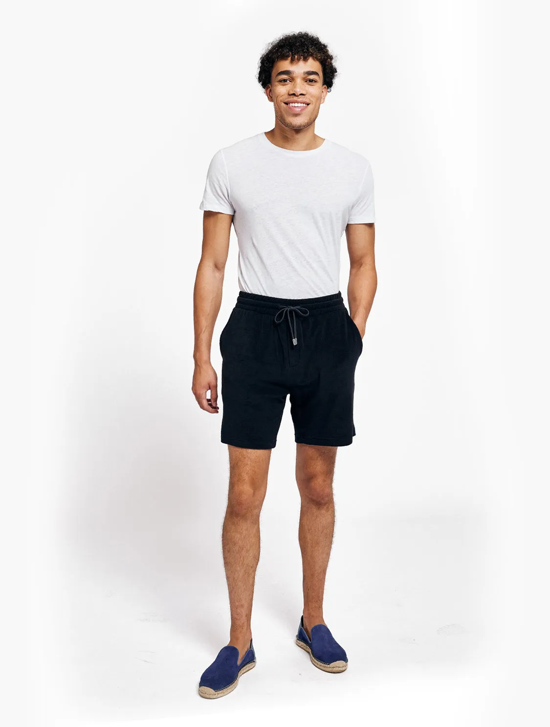 AUGUSTO TERRY COTTON SHORTS
