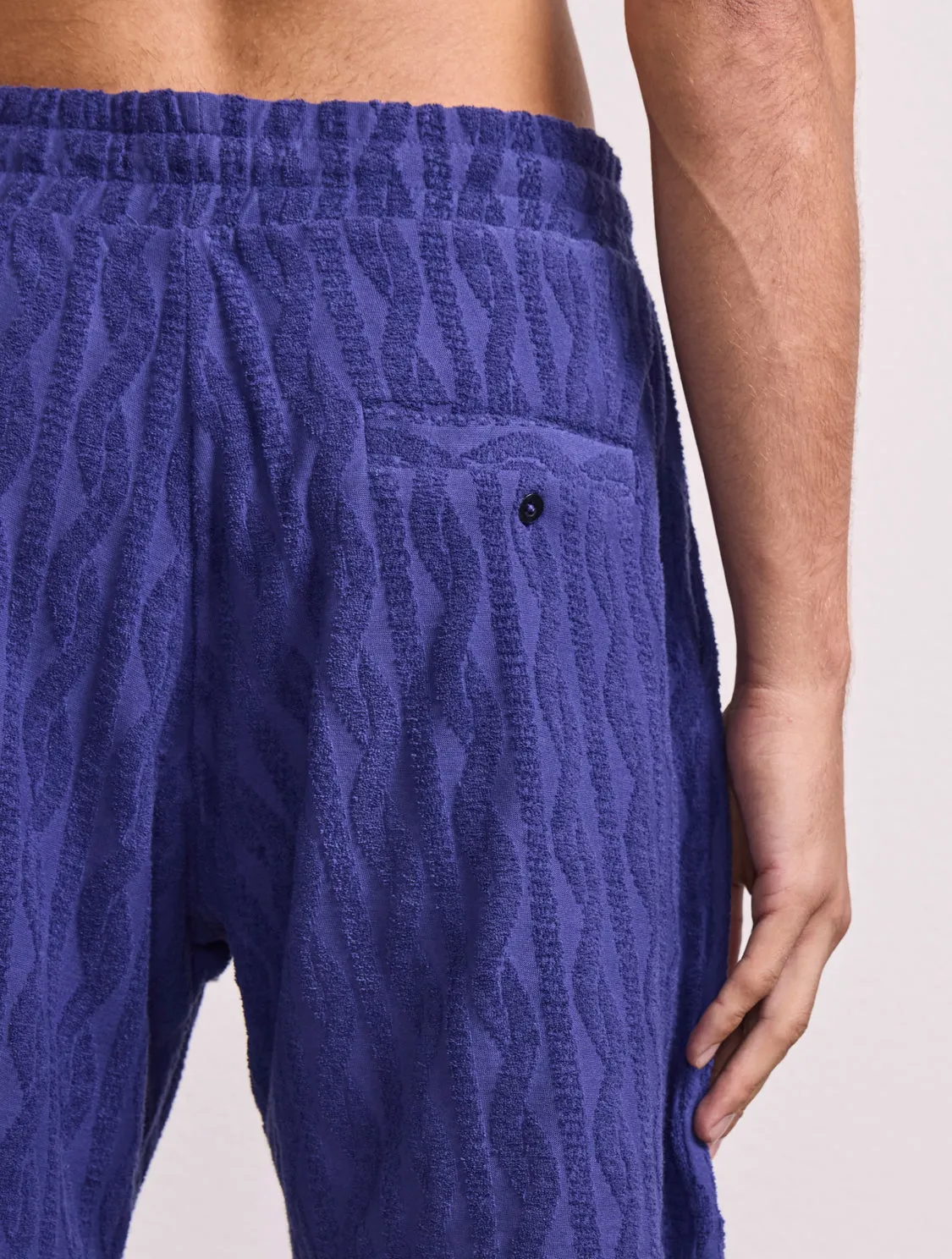 AUGUSTO TERRY COTTON SHORTS