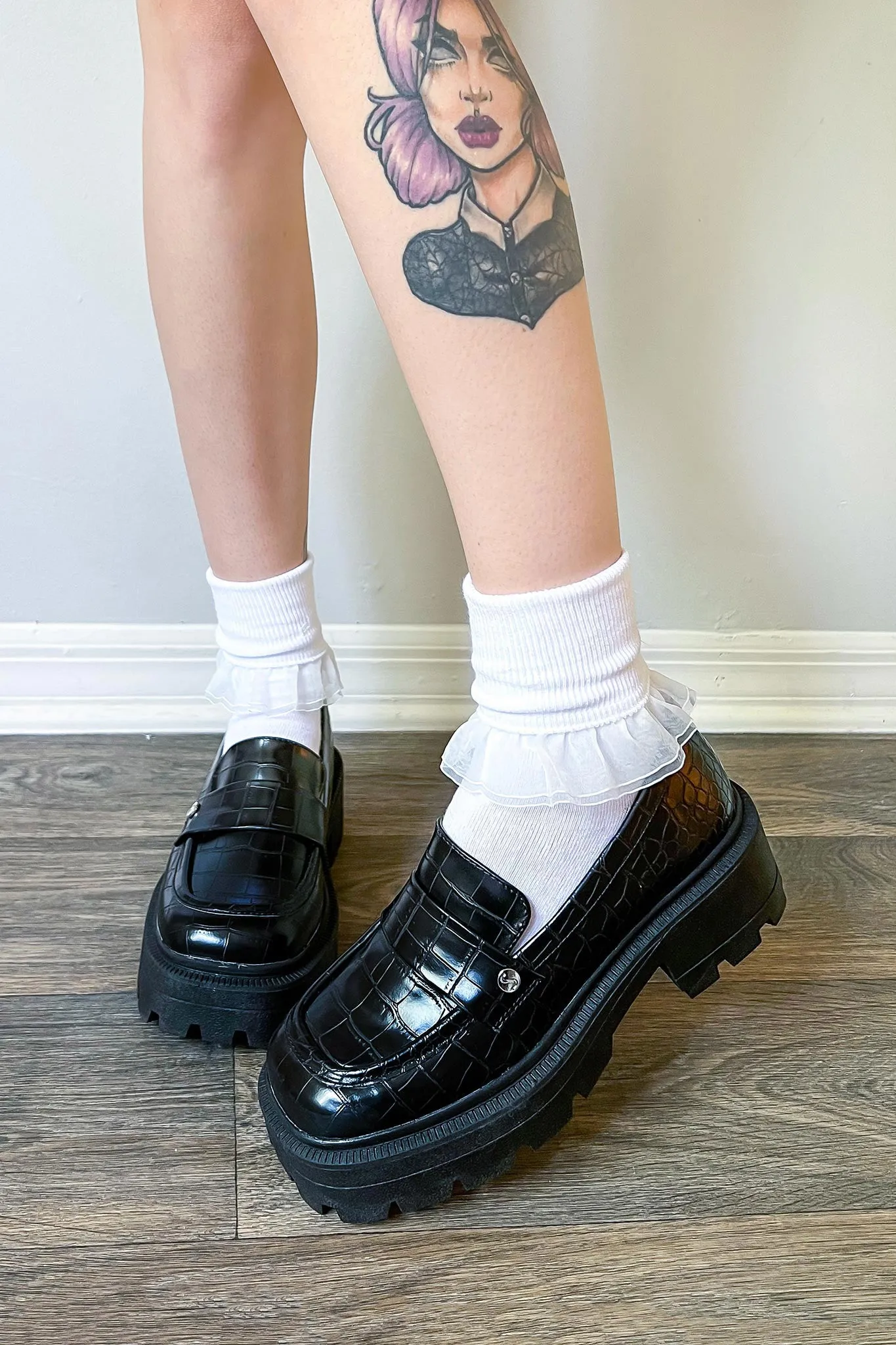 Back 2 School Square Loafers