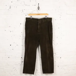 Barbour Corduroy Trousers Pants - Green - L