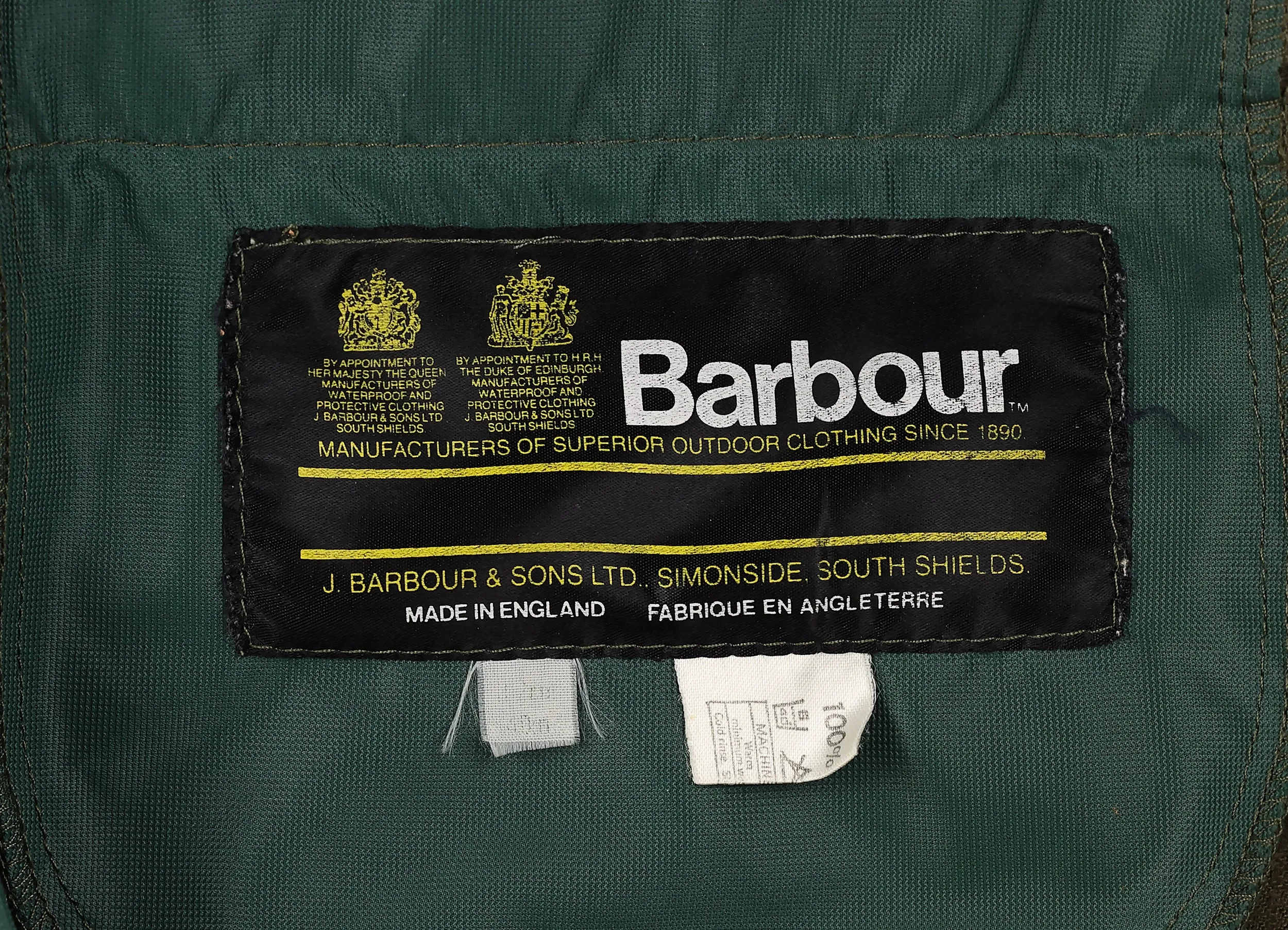 Barbour Corduroy Trousers Pants - Green - L